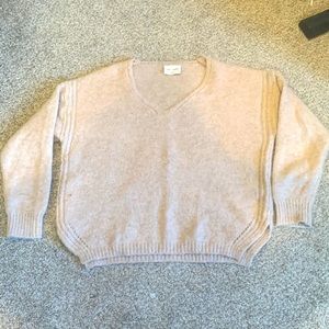 VICI Mauve V Neck Sweater